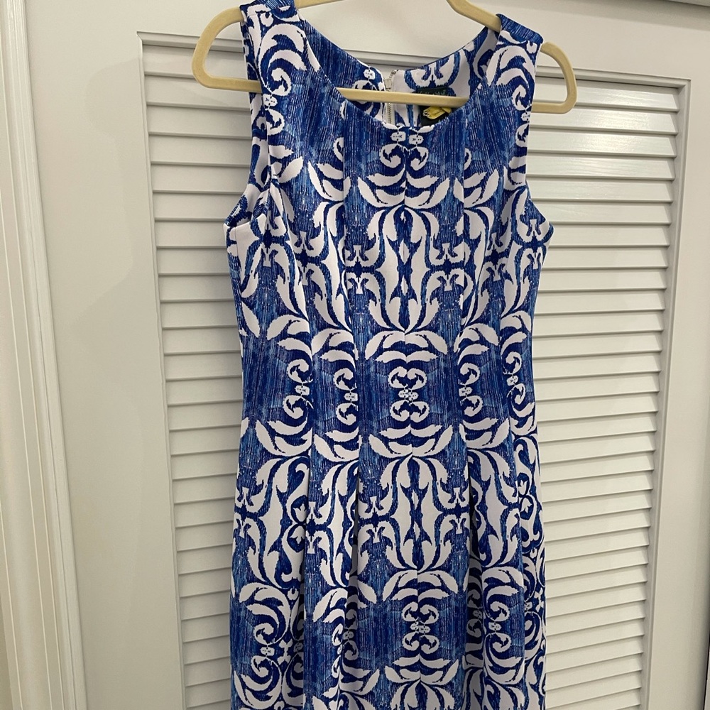 Blue dress